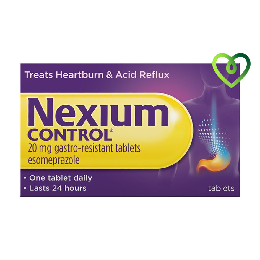 Nexium Control 20mg Tablets