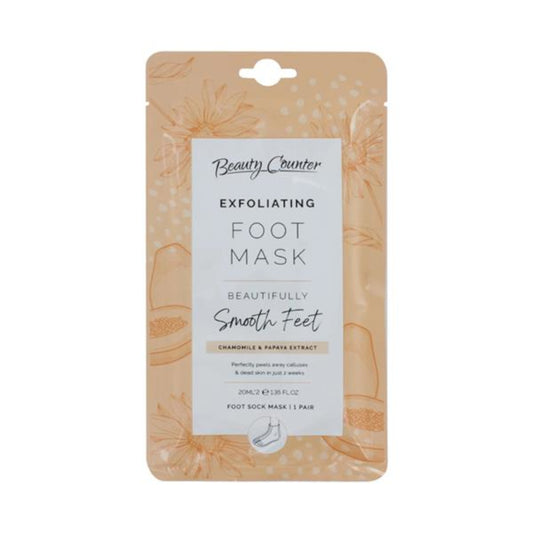 Beauty Counter Exfoliating Footmask Chamomile & Papaya Extract