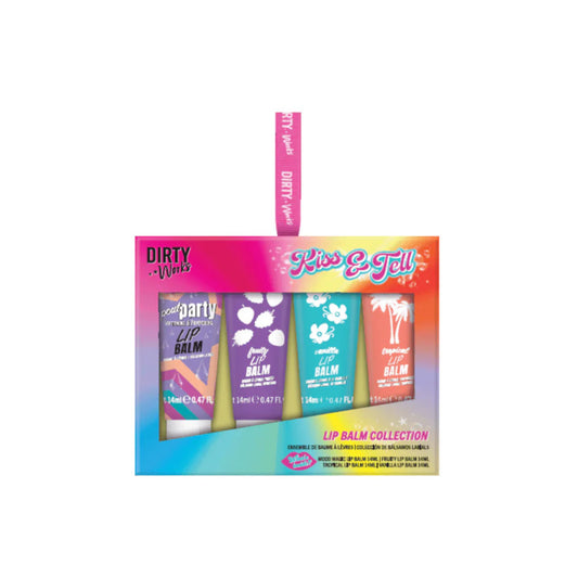 Dirty Works Kiss & Tell Lip Balm Collection