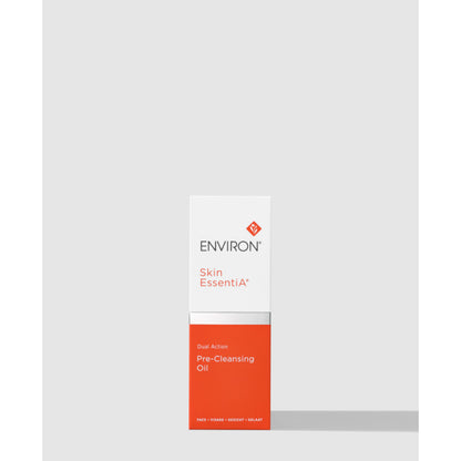 Environ Skin Essentia Dual Action Pre-Cleansing Oil packaging on a white background