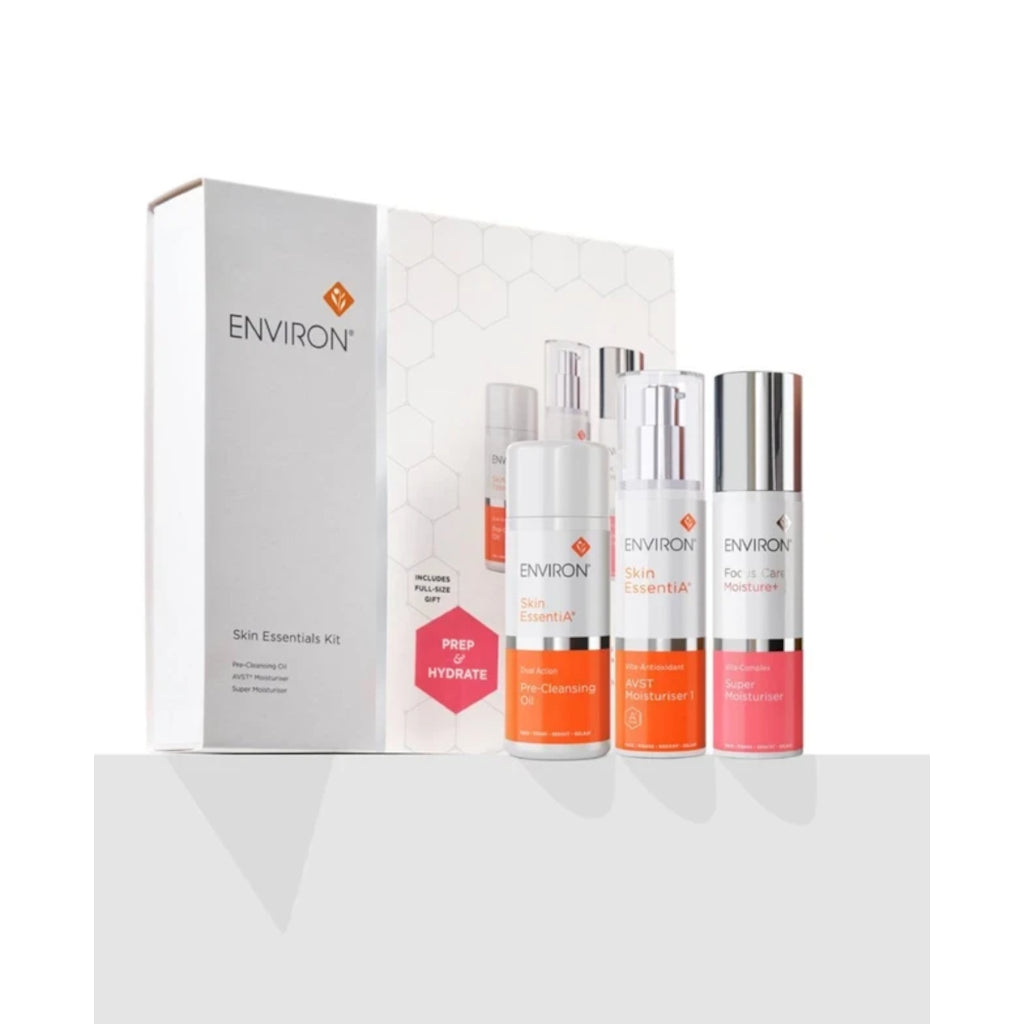 Environ Prep & Hydrate - Super Moisturiser, AVST Moisturiser, Complimentary Pre Cleansing Oil Worth €34