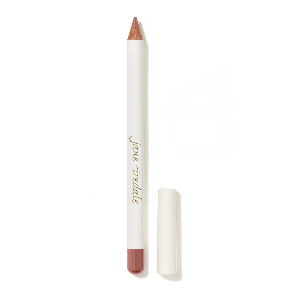 Lip liner pencil with cap on a white background