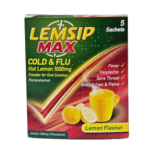Lemsip Max Cold and Flu 10 Sachets