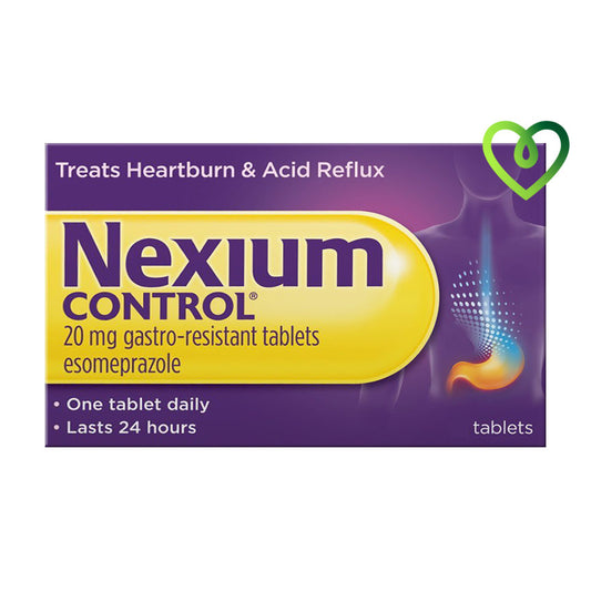 Nexium Control 20mg Tablets