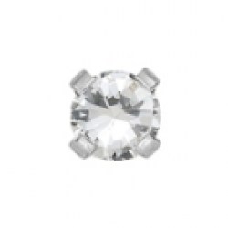 Studex Stainless Tiffany 3mm April Crystal Ear Piercing