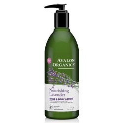 Avalon Organics Nourishing Lavender Hand & Body Lotion 340g