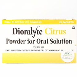 Dioralyte Citrus Powder For Oral Solution 20 Sachets