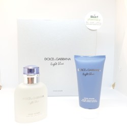 Dolce & Gabbana Light Blue Gift Set EDT 75ml Spray with After Shave Balm 75ml