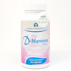 Health Reach D-Mannose Max Strength 500mg 60 Capsules