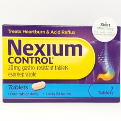 Nexium Control 20mg Gastro-Resistant (Esomeprazole) 7 Tablets