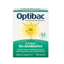 Optibac For Those On Antibiotics 10 Capsules