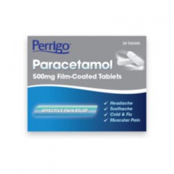 Paralief paracetamol 500mg Tablets 24
