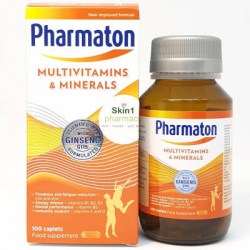 Pharmaton Multivitamin & Minerals with Ginseng G115 100 Capsules