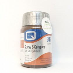 Quest Stress B Complex with 500mg Vitamin C 30 Tablets