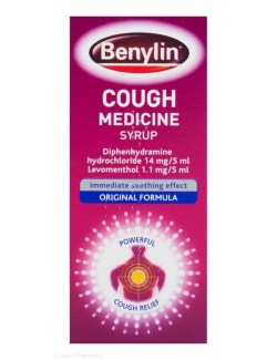 Benylin Cough Medicine Original Formula 125ml