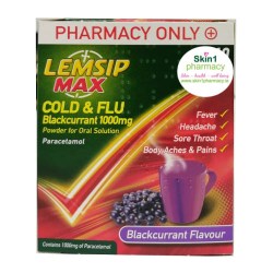 lemsip max cold flu blackcurrent